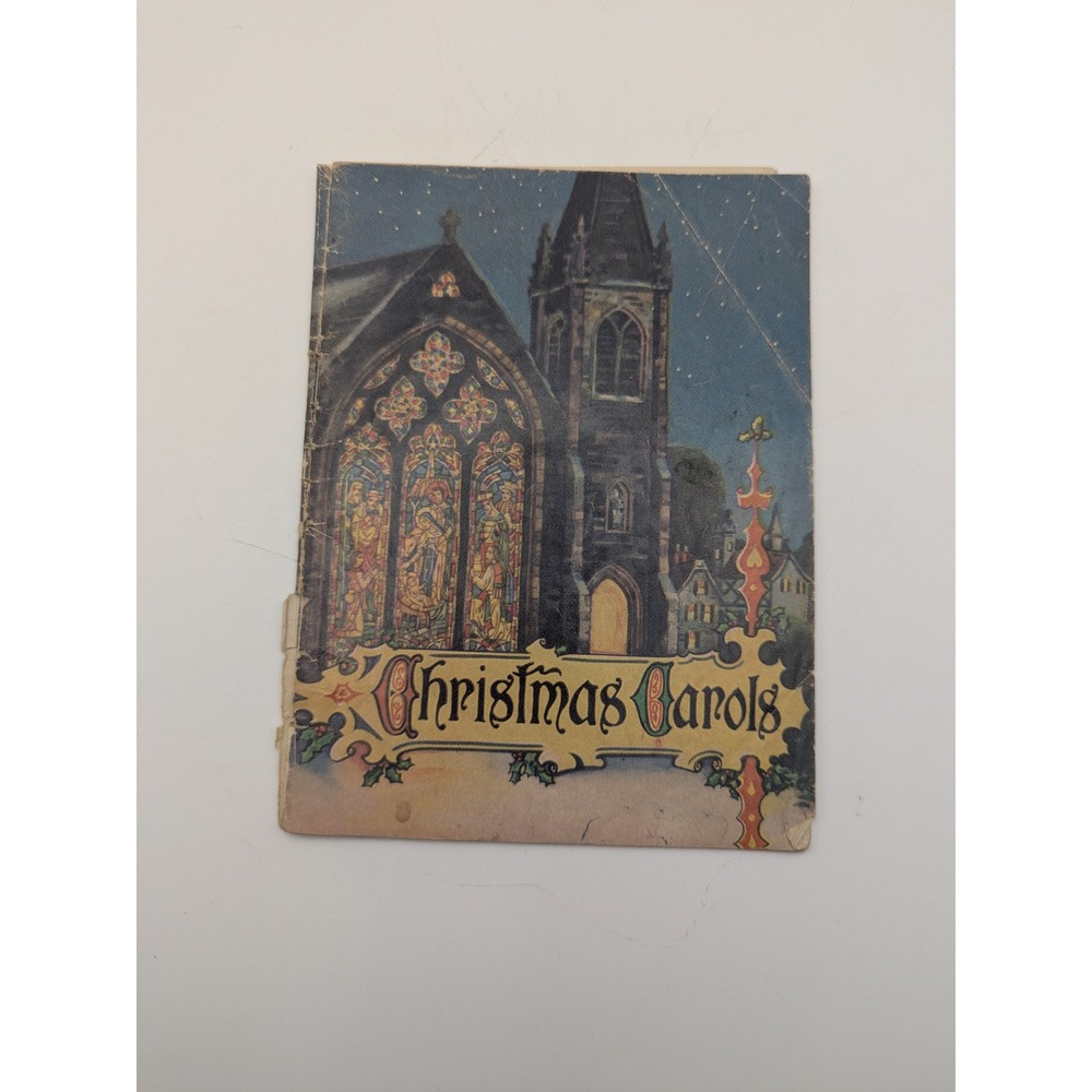 Vintage 1957 Christmas Carols Songbook John Hancock Mutual Life‎ Insurance Co